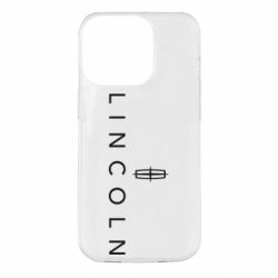 Чехол для iPhone 14 Pro Lincoln logo - PrintSalon