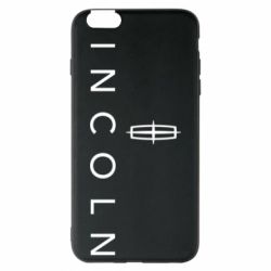 Чехол для iPhone 6 Plus/6S Plus Lincoln logo - PrintSalon