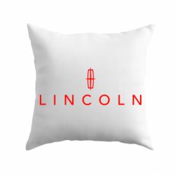 Подушка Lincoln logo - PrintSalon
