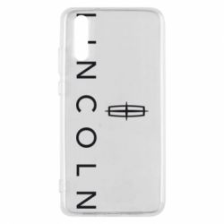 Чехол для Huawei P20 Lincoln logo - PrintSalon