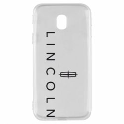 Чехол для Samsung J3 2017 Lincoln logo - PrintSalon