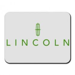 Коврик для мыши Lincoln logo - PrintSalon