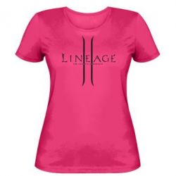 Женская футболка Lineage ll - PrintSalon