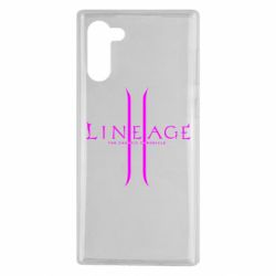 Чехол для Samsung Note 10 Lineage ll - PrintSalon
