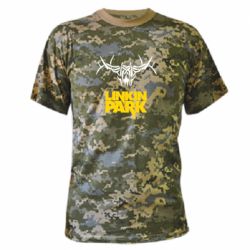 Камуфляжная футболка Linkin Park Logo - PrintSalon