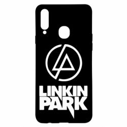 Чехол для Samsung A20s Linkin Park - PrintSalon