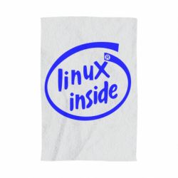 Полотенце с принтом Linux Inside - PrintSalon