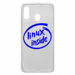 Чехол для Samsung A20 Linux Inside - PrintSalon