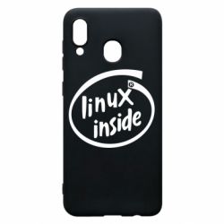 Чехол для Samsung A30 Linux Inside - PrintSalon