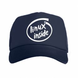 Кепка-тракер Linux Inside - PrintSalon