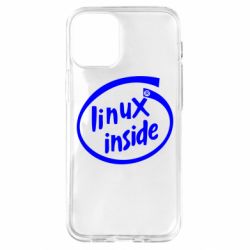 Чехол для iPhone 12 mini Linux Inside - PrintSalon