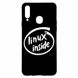 Чехол для Samsung A20s Linux Inside - PrintSalon