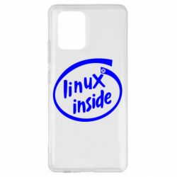 Чехол для Samsung S10 Lite Linux Inside - PrintSalon