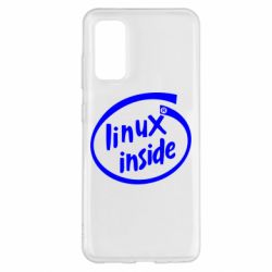 Чехол для Samsung S20 Linux Inside - PrintSalon