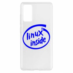 Чехол для Samsung S20 FE Linux Inside - PrintSalon
