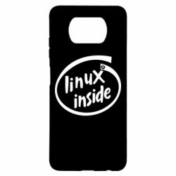 Чехол для Xiaomi Poco X3 Linux Inside - PrintSalon