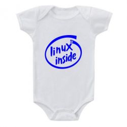 Детский бодик Linux Inside - PrintSalon