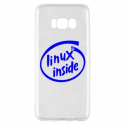 Чехол для Samsung S8 Linux Inside - PrintSalon