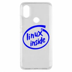 Чехол для Xiaomi Mi A2 Linux Inside - PrintSalon