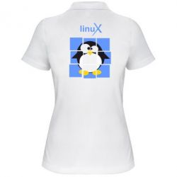 Жіноче поло Linux pinguine - PrintSalon