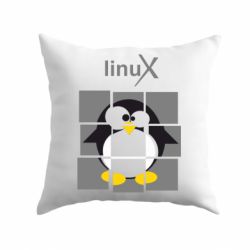 Подушка Linux pinguine - PrintSalon