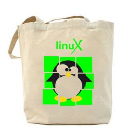 Торба Linux pinguine - PrintSalon