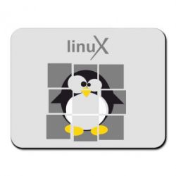 Килимок для миші Linux pinguine - PrintSalon