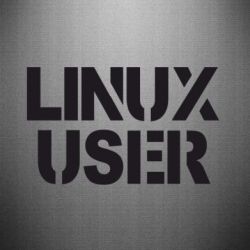 Наклейка Linux User-PrintSalon Наклейка Linux User