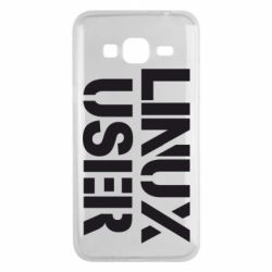 Чехол для Samsung J3 2016 Linux User - PrintSalon