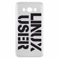 Чехол для Samsung J7 2016 Linux User - PrintSalon