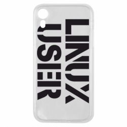 Чехол для iPhone XR Linux User - PrintSalon