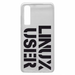 Чехол для Huawei P30 Linux User - PrintSalon