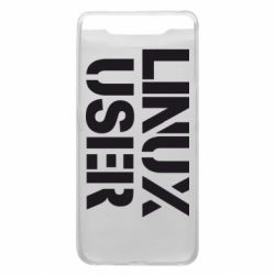 Чехол для Samsung A80 Linux User - PrintSalon