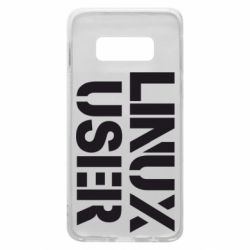 Чехол для Samsung S10e Linux User - PrintSalon