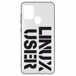 Чехол для Samsung A21s Linux User - PrintSalon