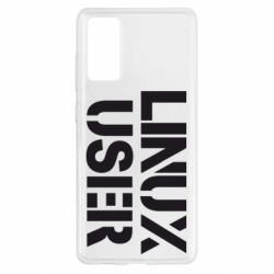 Чехол для Samsung S20 FE Linux User - PrintSalon
