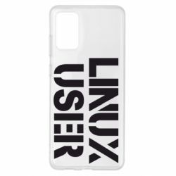 Чехол для Samsung S20+ Linux User - PrintSalon