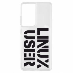 Чехол для Samsung S21 Ultra Linux User - PrintSalon