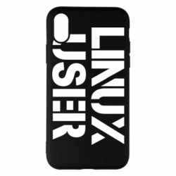 Чехол для iPhone X/Xs Linux User - PrintSalon