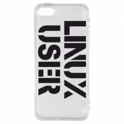 Чехол для iPhone5/5S/SE Linux User - PrintSalon