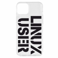 Чехол для iPhone 14 Plus Linux User - PrintSalon