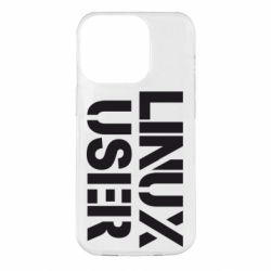 Чехол для iPhone 14 Pro Linux User - PrintSalon