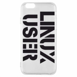 Чехол для iPhone 6/6S Linux User - PrintSalon