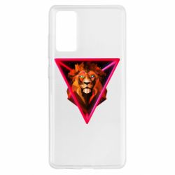 Чехол для Samsung S20 FE Lion art - PrintSalon