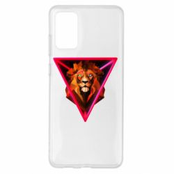 Чехол для Samsung S20+ Lion art - PrintSalon