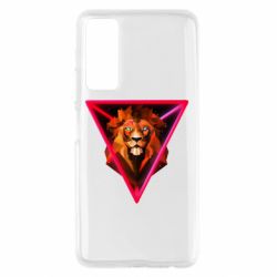 Чехол для Huawei P Smart 2021 Lion art - PrintSalon
