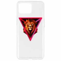 Чехол для Oppo Reno 4 Lite Lion art - PrintSalon