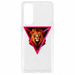 Чехол для Oppo Reno 4 Pro Lion art - PrintSalon