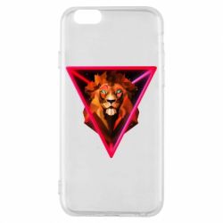 Чехол для iPhone 6/6S Lion art - PrintSalon