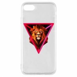 Чехол для iPhone 8 Lion art - PrintSalon